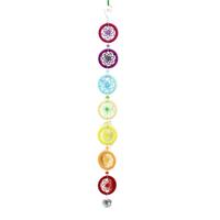 Creatieve hand-geweven ambachten kleurrijke kleine ring serie Dream Catcher huis auto muur opknoping decoratie