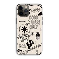 Good vibes: iPhone 12 Pro Max Biologisch afbreekbaar hoesje