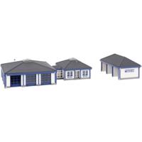Faller 231725 N THW-gebouw met voertuighal