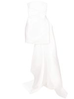 Solace London robe courte The Meyer à design drapé - Blanc