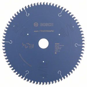 Bosch Accessoires Cirkelzaagblad Expert for Multimaterial K/V 250X30X2.4/1.8 80T - 2608642494