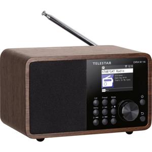 Telestar DIRA M 14i Internetradio Internet, DAB+, VHF (FM) AUX, Bluetooth, DLNA, USB, WiFi, Internetradio Opnamefunctie, Geschikt voor DLNA, Incl.