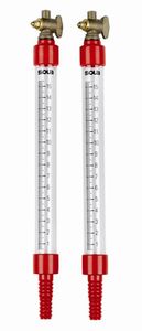 Sola Slangenwaterpas S1012 blister, 25cm schaal 0-155mm koperen kranen - 01450120 - 01450120