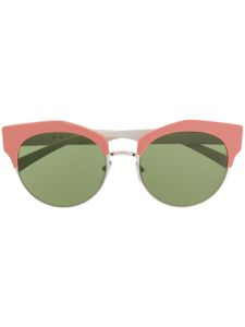 Marni Eyewear lunettes de soleil à monture papillon - Rose