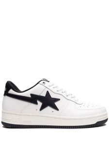 A BATHING APE® baskets Jjjound x Bapesta 'white navy' - Blanc