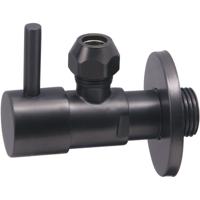 Xellanz Minimal Hoekstopkraan - 1/2x3/8 - of Knel - 10mm - Gunmetal PVD