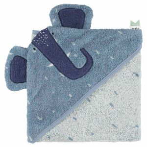 Trixie badcape mrs. elephant, 75x75cm