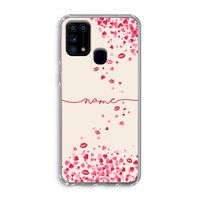 Hartjes en kusjes: Samsung Galaxy M31 Transparant Hoesje