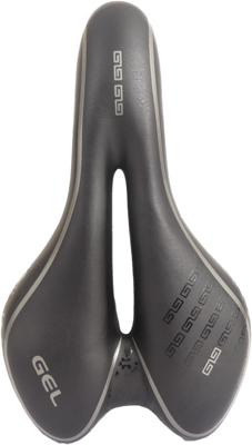 Edge Fietszadel umbria gel - zwart