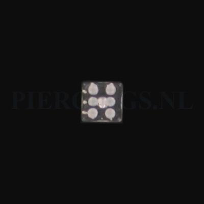 Balletje 1.2 mm acryl dobbelsteen