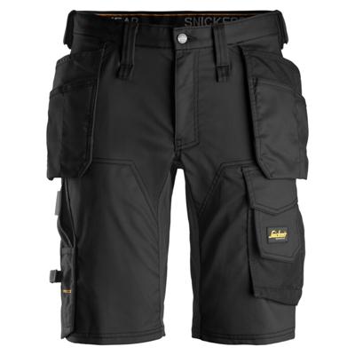 Snickers Workwear 6141 Korte broek met holsterzakken zwart - maat 56