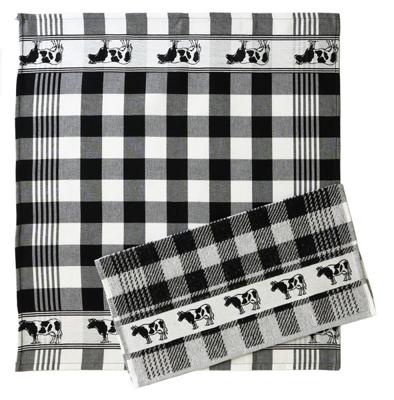 Keukendoek koe zwart