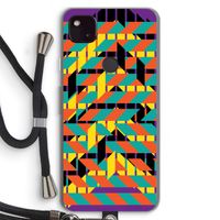 Skew Bee 2: Pixel 4a 5G Transparant Hoesje met koord