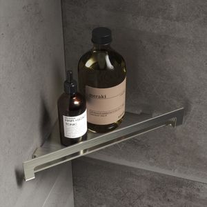 Hotbath Archie design shampoohouder hoek RVS