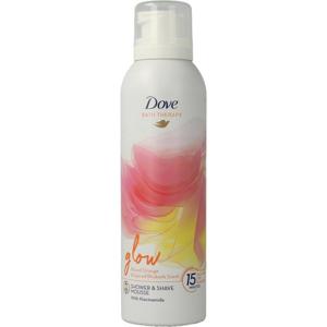 Glow shower & shave foam