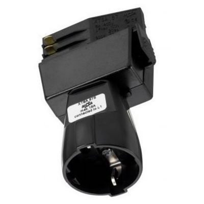 XTSA 67S Multi-adapter - Euro stopcontact (met randaarde) - Zwart