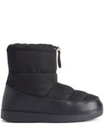 Giuseppe Zanotti bottines matelassées Aspen à lien de resserrage - Noir