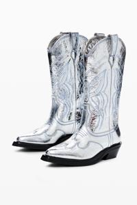 Metallic cowboylaars - BLACK - 39