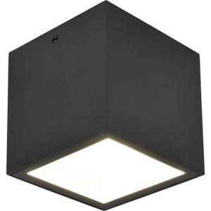 Lutec 6389102012 GEMINI LED-buitenlamp (plafond) LED LED 7.00 W Zwart (mat)