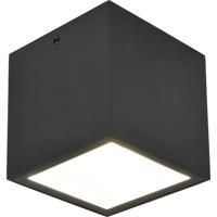 Lutec 6389102012 GEMINI LED-buitenlamp (plafond) LED LED 7.00 W Zwart (mat) - thumbnail