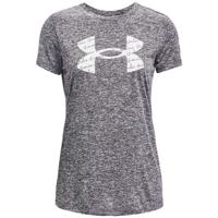 Dames-T-Shirt met Korte Mouwen Under Armour Tech Twist Grijs Maat S