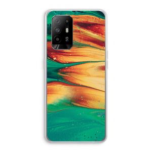 Green Inferno: Oppo A95 5G Transparant Hoesje