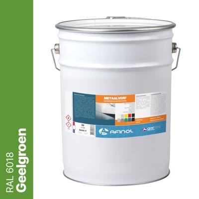 Afinol Metaalverf Geelgroen (RAL 6018) 20 liter