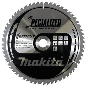 Makita Accessoires Afkortzaagblad Hout | Efficut 305x30x2,15 60T 10g - B-67309 B-67309