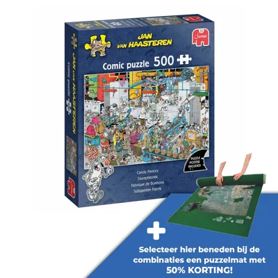 Puzzel jvh snoepfabriek 500