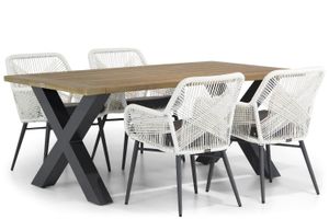 Lifestyle Advance/Cardiff 180 cm dining tuinset 5-delig