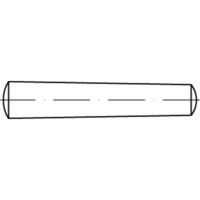TOOLCRAFT TO-9982173 Conische pen 20 mm Staal 10 stuk(s)