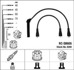 Bougiekabelset RCSB605
