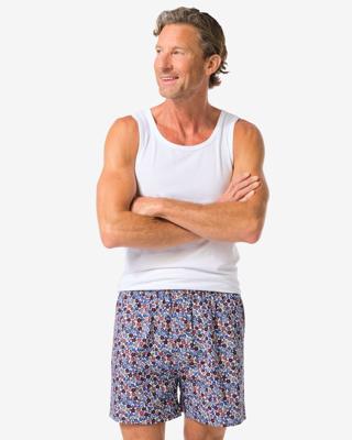 HEMA Losse herenboxer bloemen multicolor (multicolor)