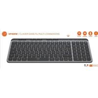 Compact toetsenbord - Platte toetsen - MOBILITY LAB - KP450W - AZERTY - FR - Meerdere aansluitingen - Zwart