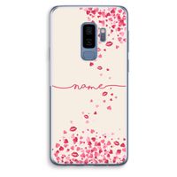 Hartjes en kusjes: Samsung Galaxy S9 Plus Transparant Hoesje