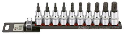 Bitdopset 1/2", TX10-dlg. op rail 301005