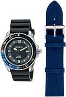 Horlogeband Breil TW1423 Rubber Blauw 24mm