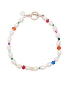 DOWER AND HALL bracelet Carnival serti de pierres précieuses - Blanc