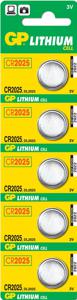 GP Batteries Lithium Cell CR2025 Wegwerpbatterij