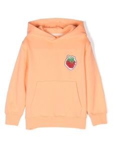 There Was One Kids hoodie à patch logo - Orange