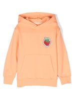 There Was One Kids hoodie à patch logo - Orange