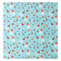 Lobbes sinterklaas inpakpapier, 5mtr.