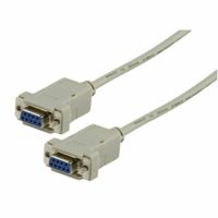 Seriële kabel F/F, Null_modem_cable, 1.5M