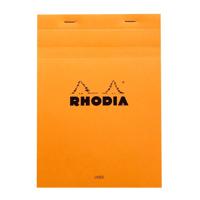 Schrijfblok rhodia a5 lijn 80vel 80gr kantln or | 10 stuks