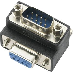 Renkforce Adapter Serieel [1x D-sub stekker 9-polig - 1x D-sub bus 9-polig] Zwart