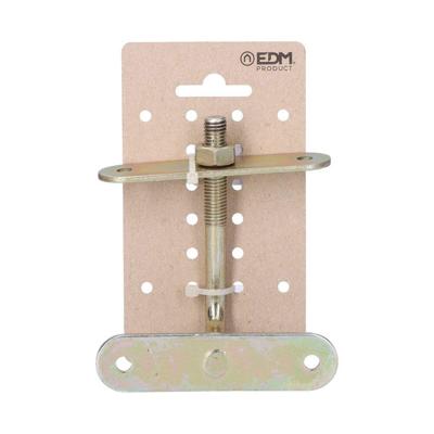 Leuningsteun EDM 85581 Basic Gouden Staal Ijzer Aanpasbaar