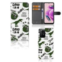 Telefoonhoesje | Met pasjeshouder | voor Xiaomi Redmi Note 12S Dinosaurus