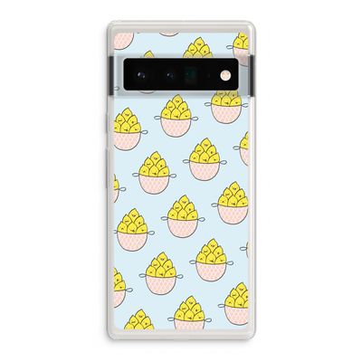 Citroenen: Google Pixel 6 Pro Transparant Hoesje