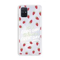 Don't forget to have a great day: Galaxy A71 Transparant Hoesje