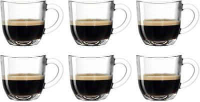 Leonardo Espresso Glazen Napoli 80 ml - 6 stuks